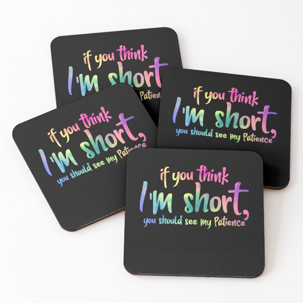Item preview, Womens If You Think I'm Short You Should See My Patience designed and sold by Kamnna.