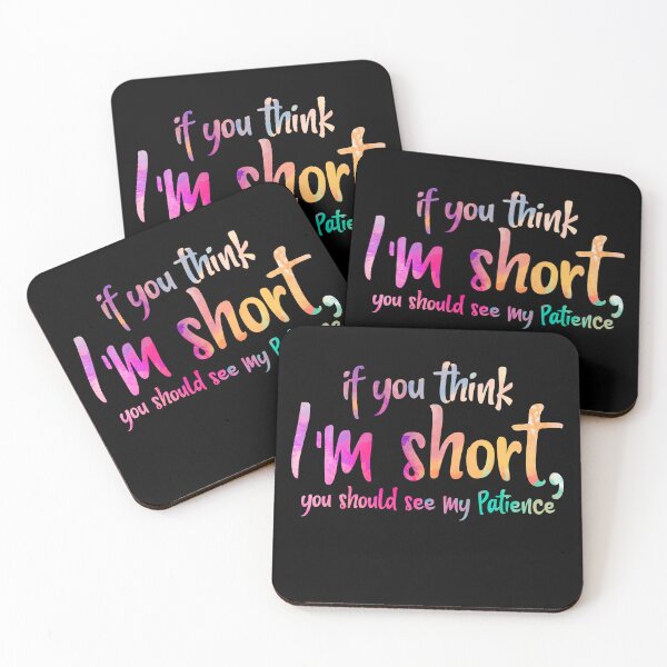 Item preview, Womens If You Think I'm Short You Should See My Patience designed and sold by Kamnna.