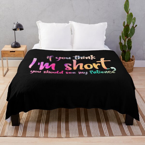 Item preview, Womens If You Think I'm Short You Should See My Patience designed and sold by Kamnna.