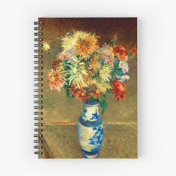 Item preview, Caillebotte - Chrysanthemums 1893 designed and sold by Go Logo Designs.