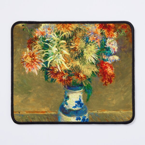 Item preview, Caillebotte - Chrysanthemums 1893 designed and sold by Go Logo Designs.