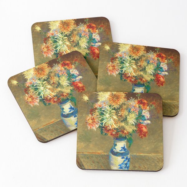 Item preview, Caillebotte - Chrysanthemums 1893 designed and sold by Go Logo Designs.