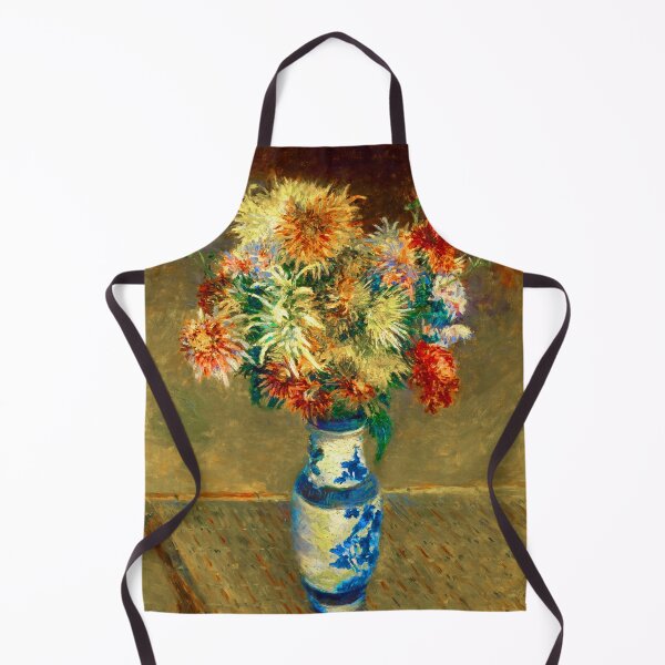 Item preview, Caillebotte - Chrysanthemums 1893 designed and sold by Go Logo Designs.