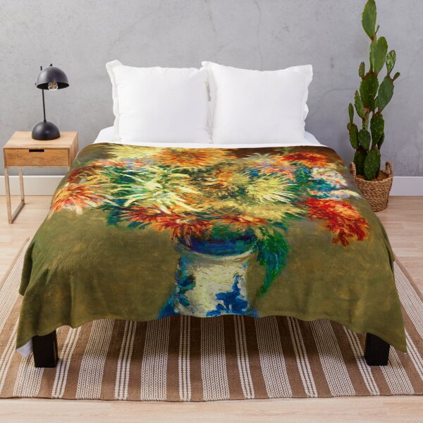 Item preview, Caillebotte - Chrysanthemums 1893 designed and sold by Go Logo Designs.