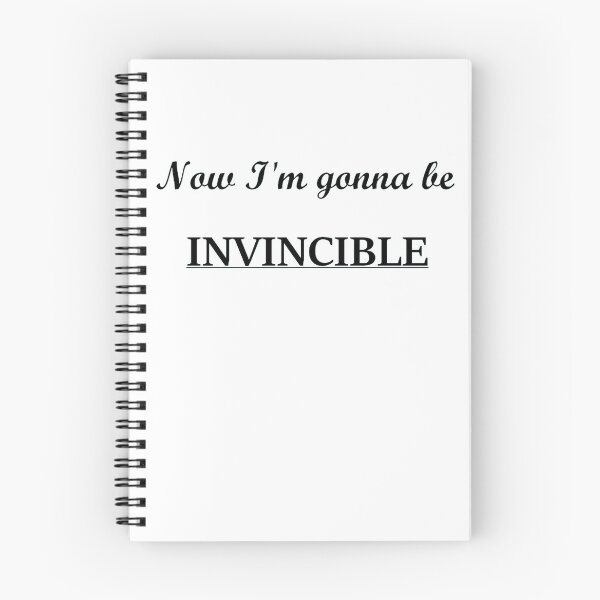 Item preview, Hedley Invincible Now I'm gonna be invincible designed and sold by HedleyoudecFR.