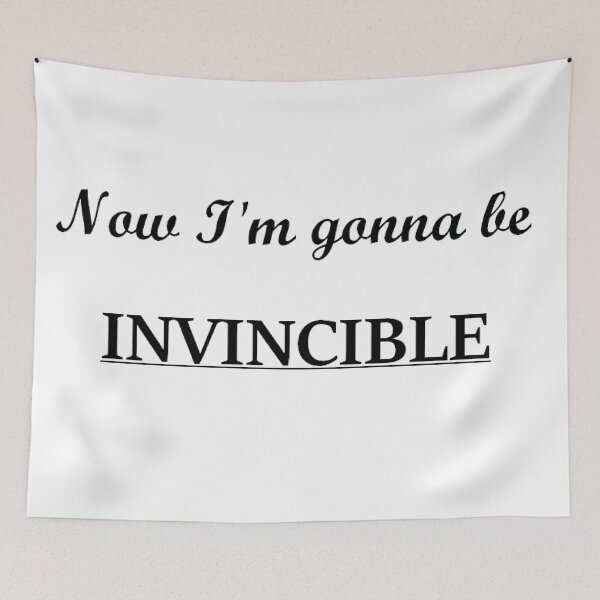 Item preview, Hedley Invincible Now I'm gonna be invincible designed and sold by HedleyoudecFR.