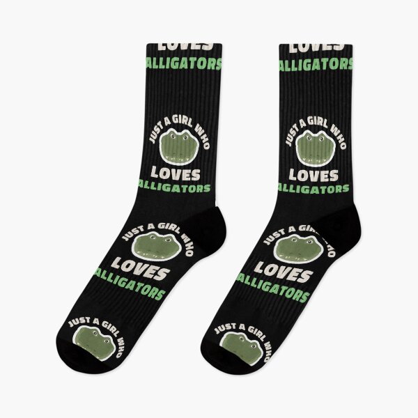 Item preview, Just A Girl Who Loves Alligators Funny Alligators Gift design designed and sold by Merchking1.