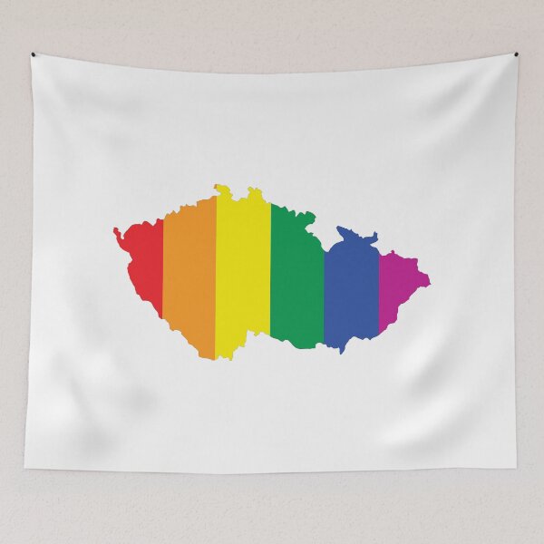 Item preview, czech republic gay map designed and sold by tony4urban.