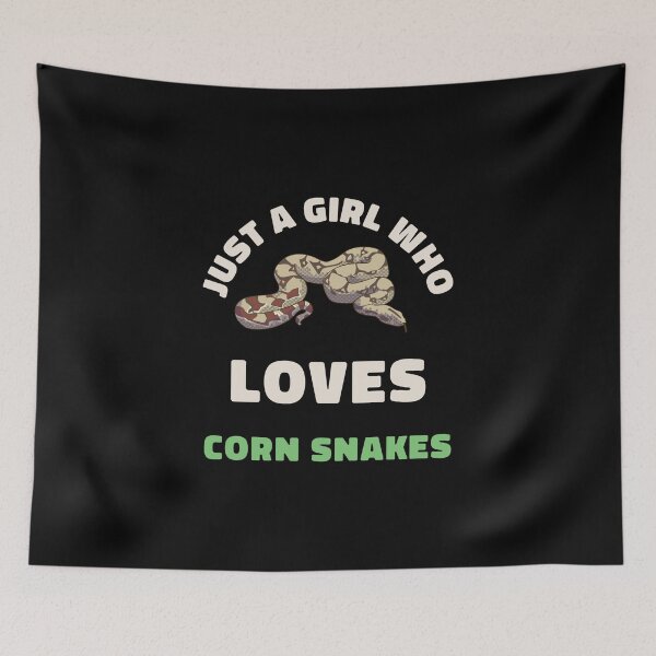 Item preview, Just A Girl Who Loves Corn Snakes Funny Corn Snakes Gift design designed and sold by Merchking1.