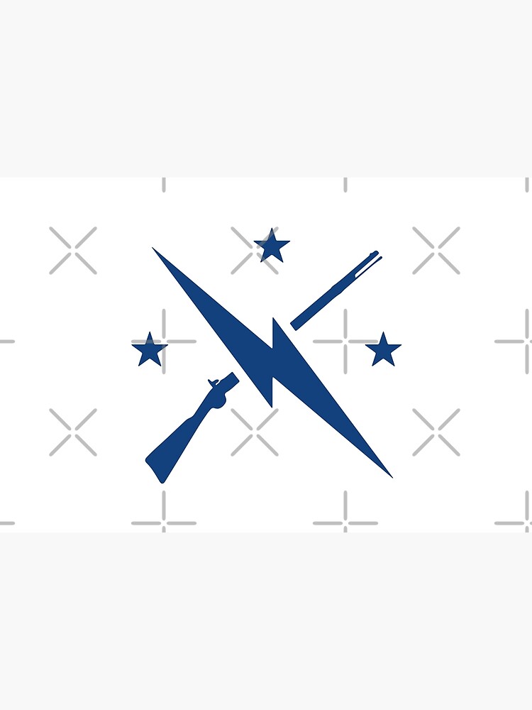 Disover Minutemen Emblem (blue) Bath Mat