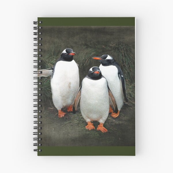 Item preview, Welcoming committee - gentoo penguins Macquarie Island designed and sold by Trish Hart.
