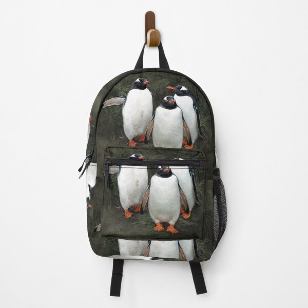 Item preview, Welcoming committee - gentoo penguins Macquarie Island designed and sold by Trish Hart.