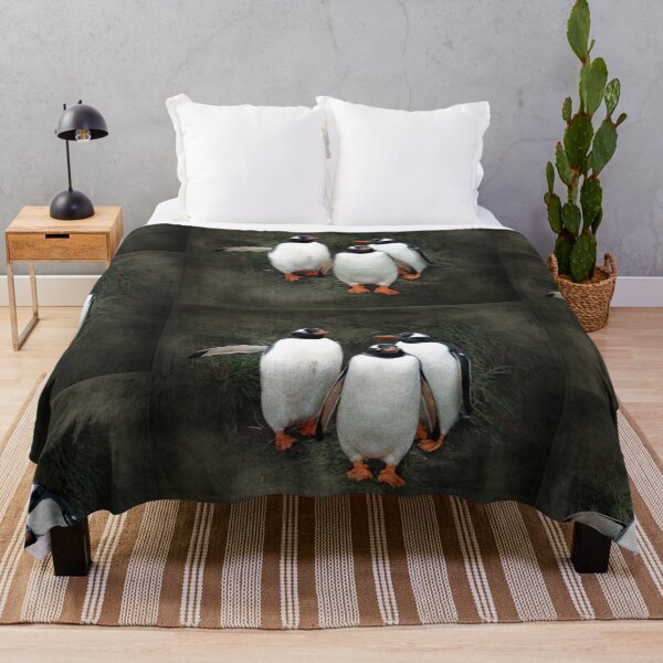 Item preview, Welcoming committee - gentoo penguins Macquarie Island designed and sold by Trish Hart.