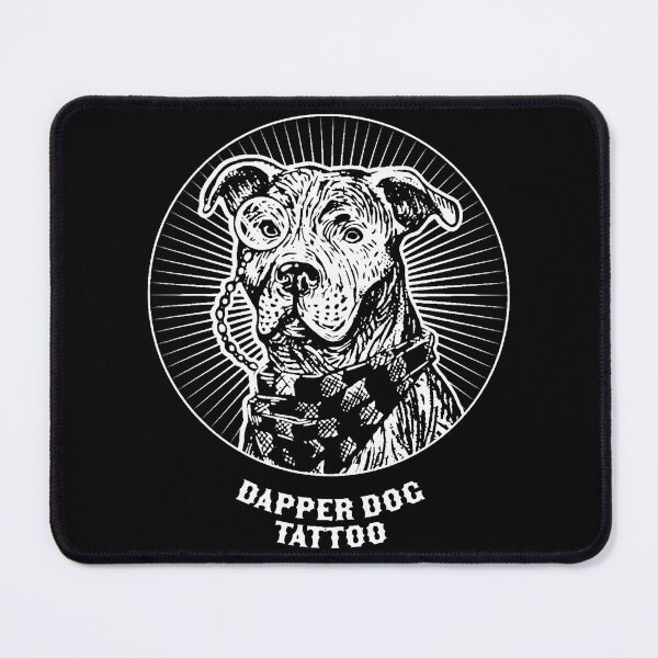 Item preview, Dapper Dog Tattoo designed and sold by DouglassHd.