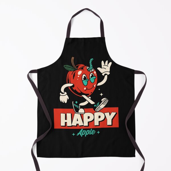 Item preview, Happy Apple Cartoon designed and sold by JustAmbers.