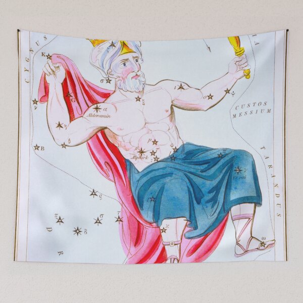 Item preview, Antique Cepheus Constellation Map designed and sold by jadeandjester.
