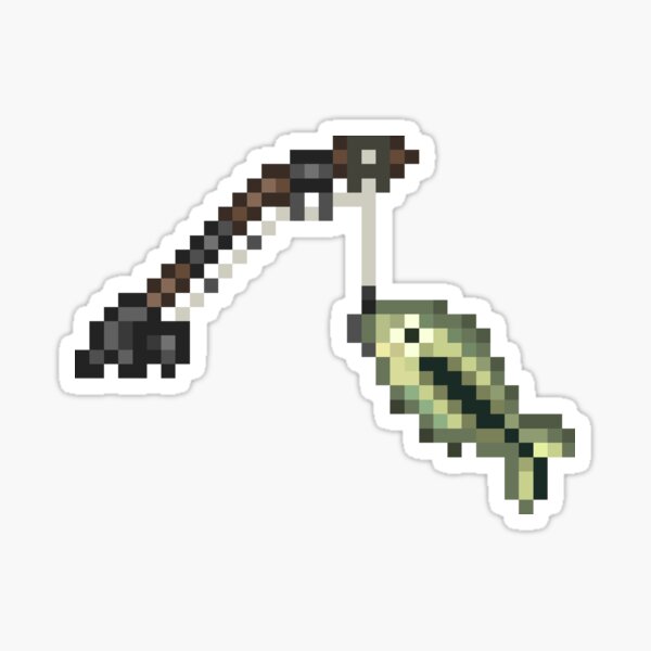 Fishing In Terraria Stickers for Sale