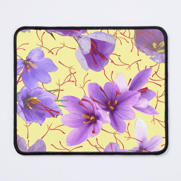 Item preview, Saffron Flower - Color variation: calamansi  designed and sold by Eejee-SK.