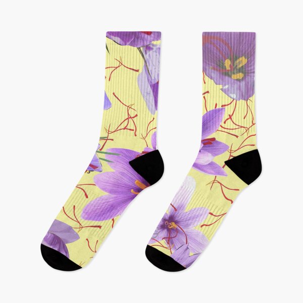 Item preview, Saffron Flower - Color variation: calamansi  designed and sold by Eejee-SK.