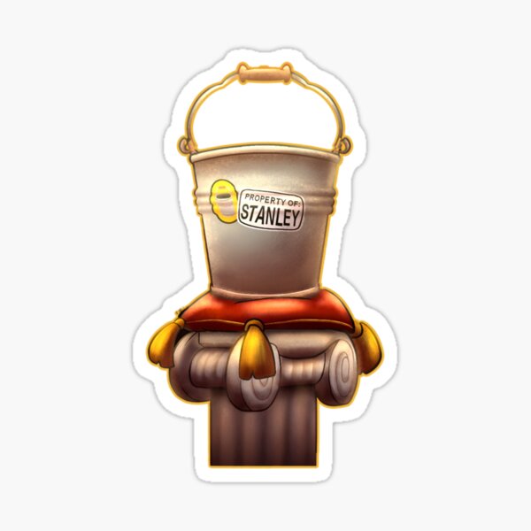 The Stanley Parable Bucket Property Of 5pcs Stickers For Cute Room