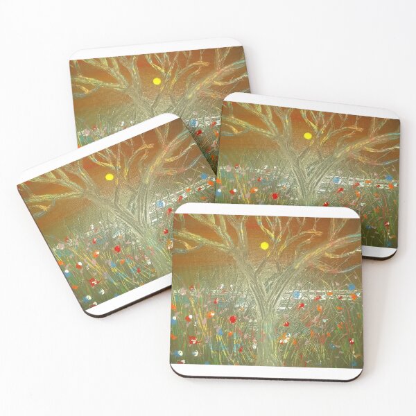 Item preview, A Garden at Dusk designed and sold by LindyLuDrew.