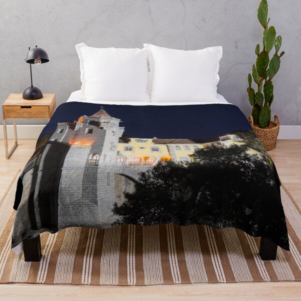 Item preview, Fairytale Mansion - Cascais Portugal Night Magic designed and sold by Georgia Mizuleva.