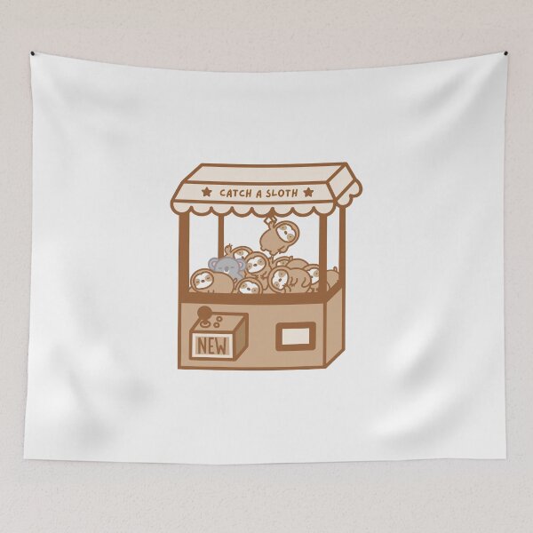 Item preview, Cute Sloth Koala Plushie Claw Machine  designed and sold by theslothinme.
