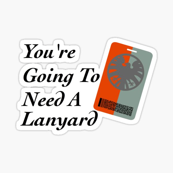 Lanyard Sticker