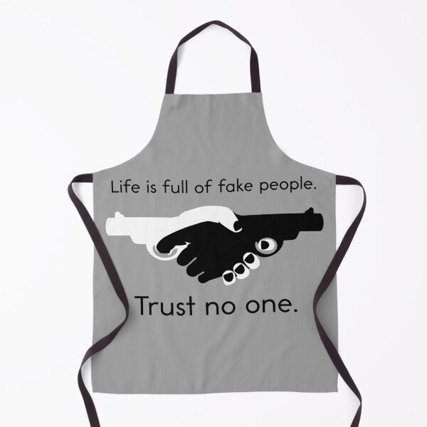 Item preview, Trust No One designed and sold by kittiescuties.