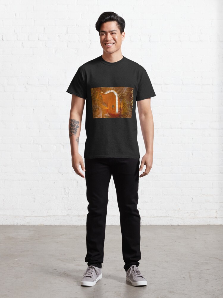 Alternate view of Orange Anemonefish, North Sulawesi, Indonesia Classic T-Shirt