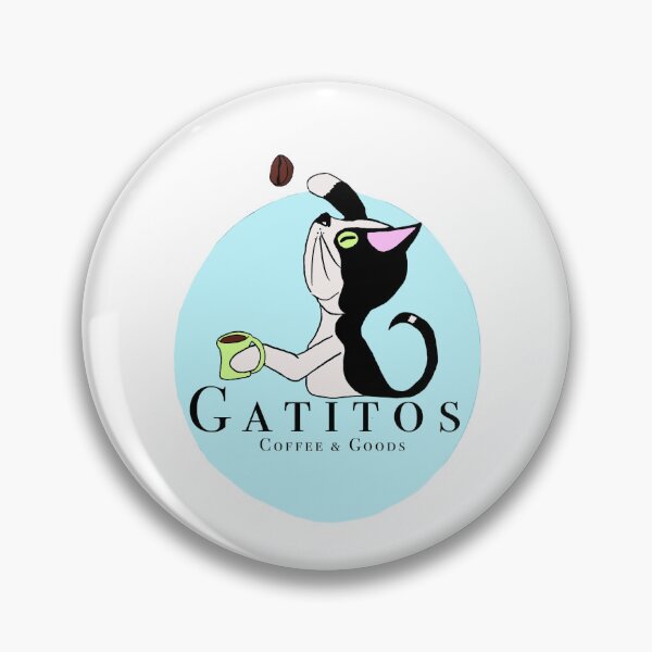 Item preview, Gatitos Coffee and Goods Logo designed and sold by RachBeavs.