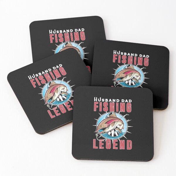 Item preview, Husband Dad fishing Legend  designed and sold by Hussain Shirts.
