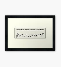 Xylophone Gag Framed Print