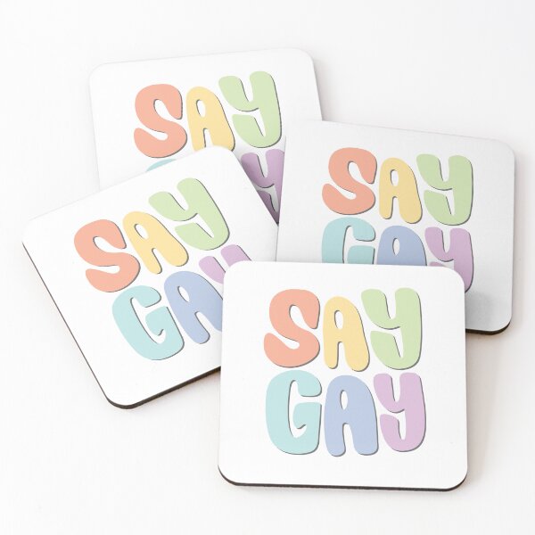 Item preview, SAY GAY designed and sold by LimeJorts.