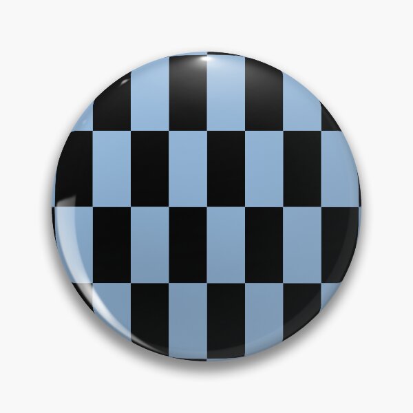 Item preview, Black and Blue Checkerboard Pattern 2 designed and sold by KeksWorkroom.
