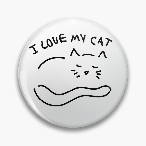 Item preview, I Love My Cat designed and sold by veryunhinged.