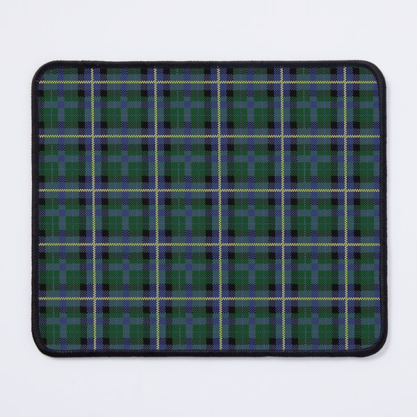 Item preview, 8-bit Pixel Green and Blue Tartan Plaid Pattern designed and sold by 9bit.