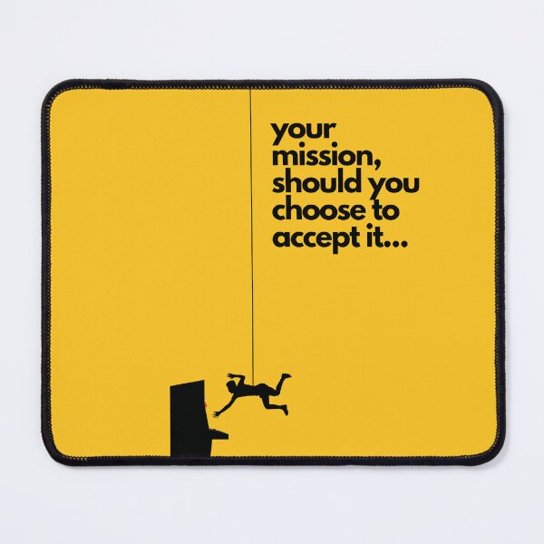 Item preview, Your mission, should you choose to accept it... designed and sold by amuseXpress.