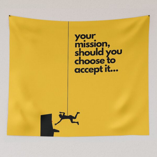 Item preview, Your mission, should you choose to accept it...  designed and sold by amuseXpress.