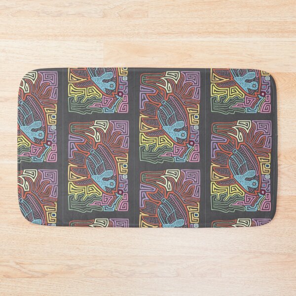 Item preview, illustration of a fish based on a kuna mola designed and sold by Melquidedec.