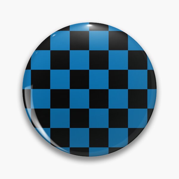 Artikelvorschau, Schwarzes und blaues Schachbrett entworfen und verkauft von KeksWorkroom.