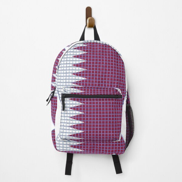 Item preview, Qatar Flag Rounded - Squares Pixel  designed and sold by MoonElite.