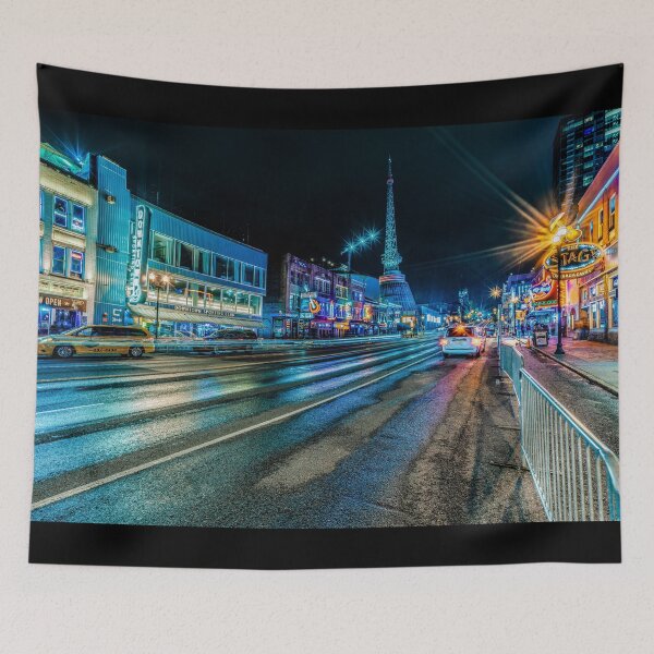 Item preview, Rainy Night In Nashville Tennessee  designed and sold by DaveFilm.