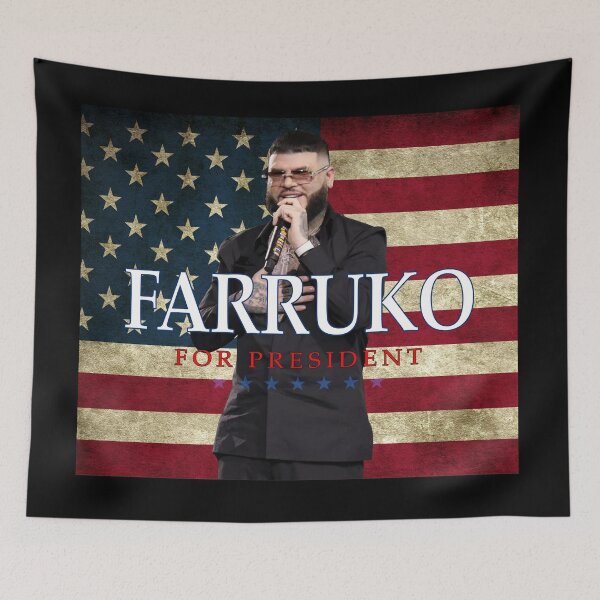 Item preview, Farru ko For President 2024-01 designed and sold by Leigh-AnnBailey.