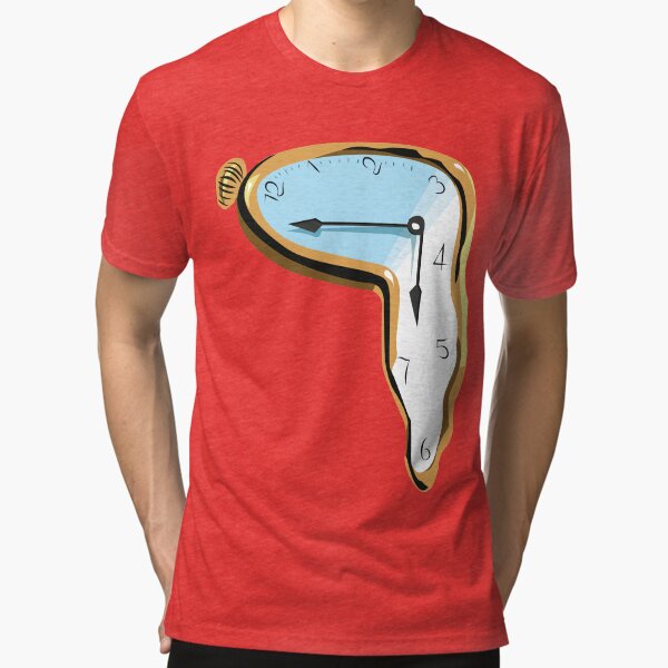 "Melting Clock" Tshirt by SopaPop Redbubble