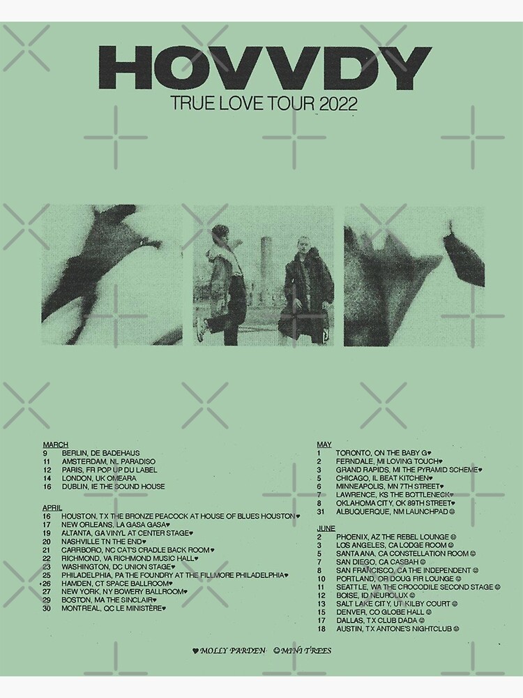 "Tour Dates 2022" Poster for Sale by JessBeer Redbubble