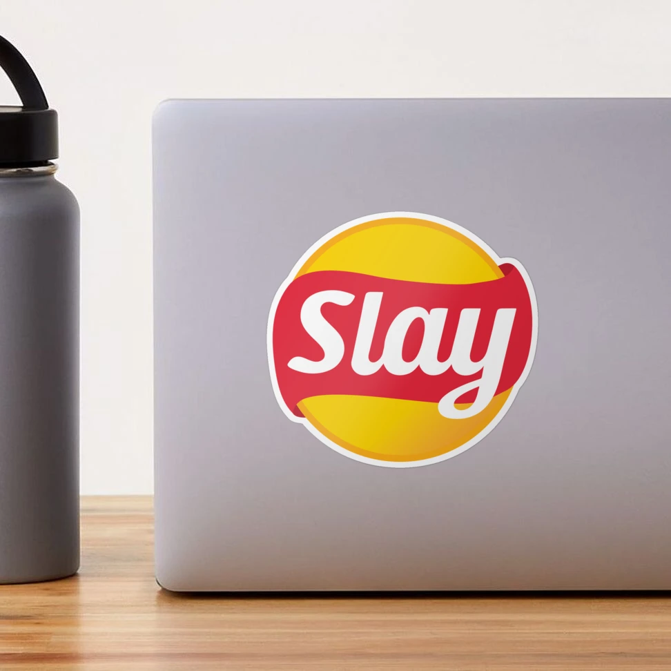 Slay Chips Sticker for Sale by JC Jacobs