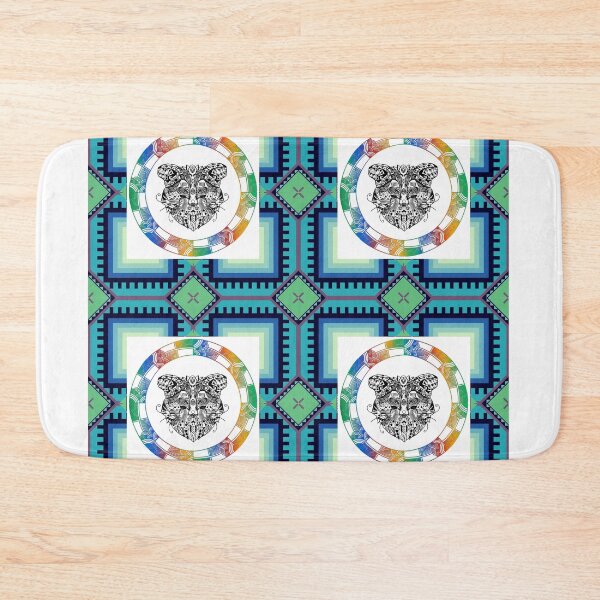 Item preview, The Modern Cat Dimension in Seamless Pattern designed and sold by MyMemoriesArts.