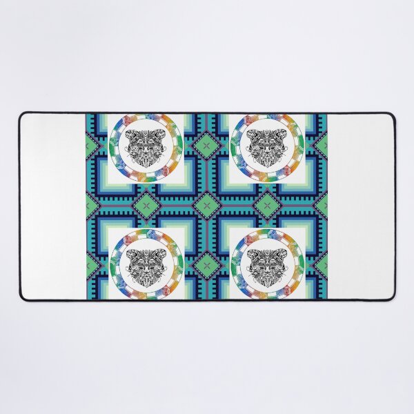 Item preview, The Modern Cat Dimension in Seamless Pattern designed and sold by MyMemoriesArts.