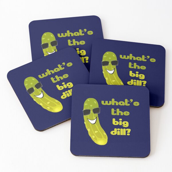 Item preview, Funny Pickle T-shirt - What's The Big Dill designed and sold by deanworld.